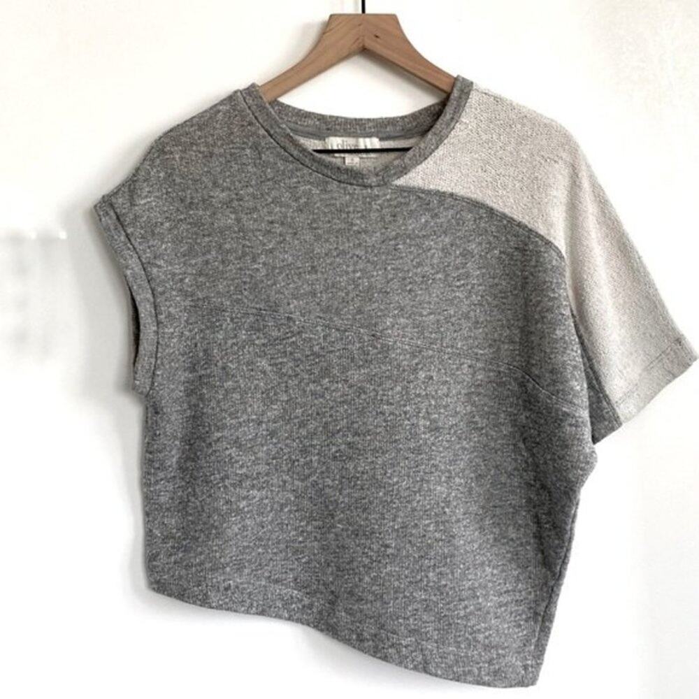 Olive & Oak Asymmetrical Sweatshirt Size S